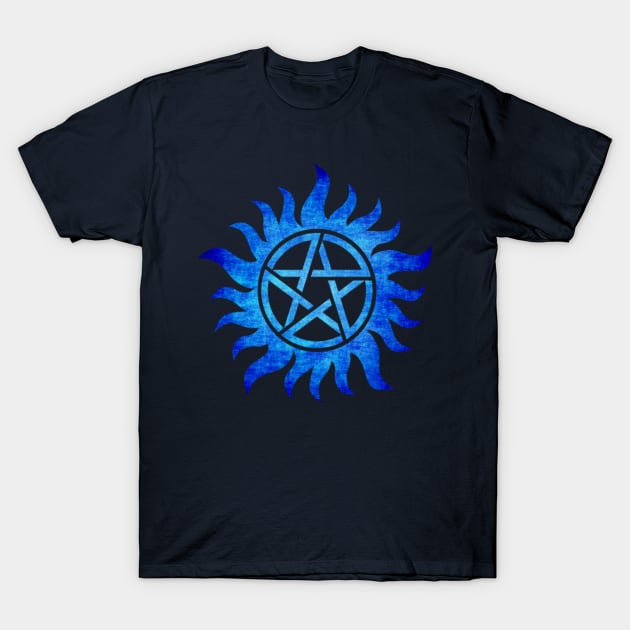 ANTI - SPN BLUE T-Shirt by GreatSeries